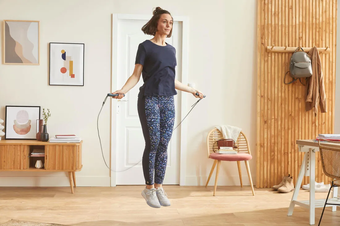 JUMP ROPE 800 COUNTER DOUBLE BLACK