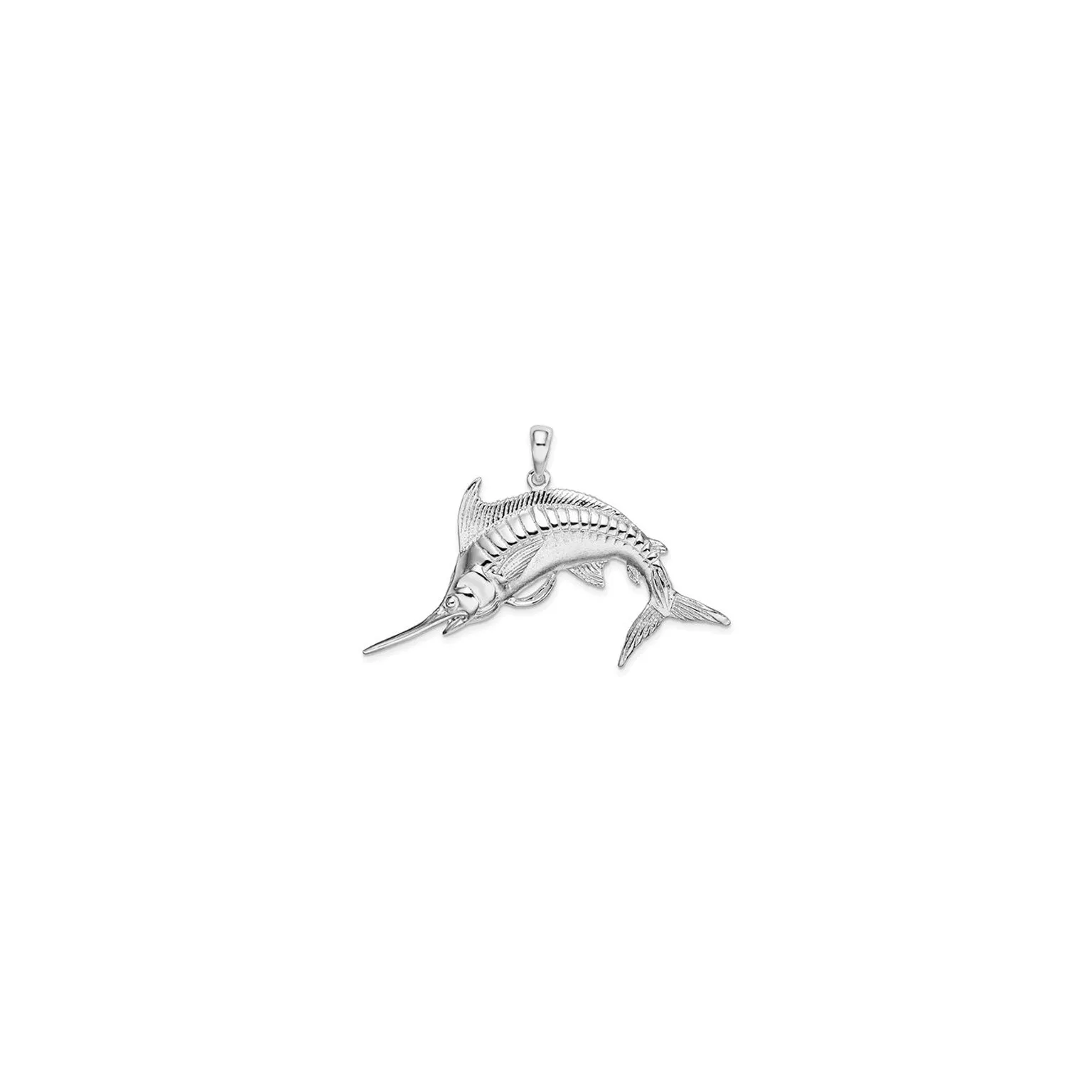 Jumping Marlin Fish Pendant
