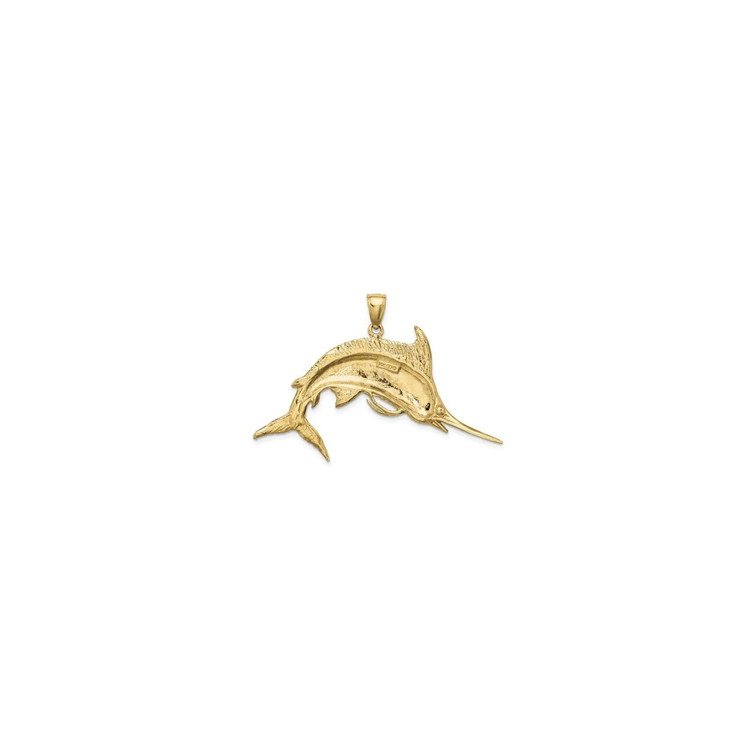 Jumping Marlin Fish Pendant