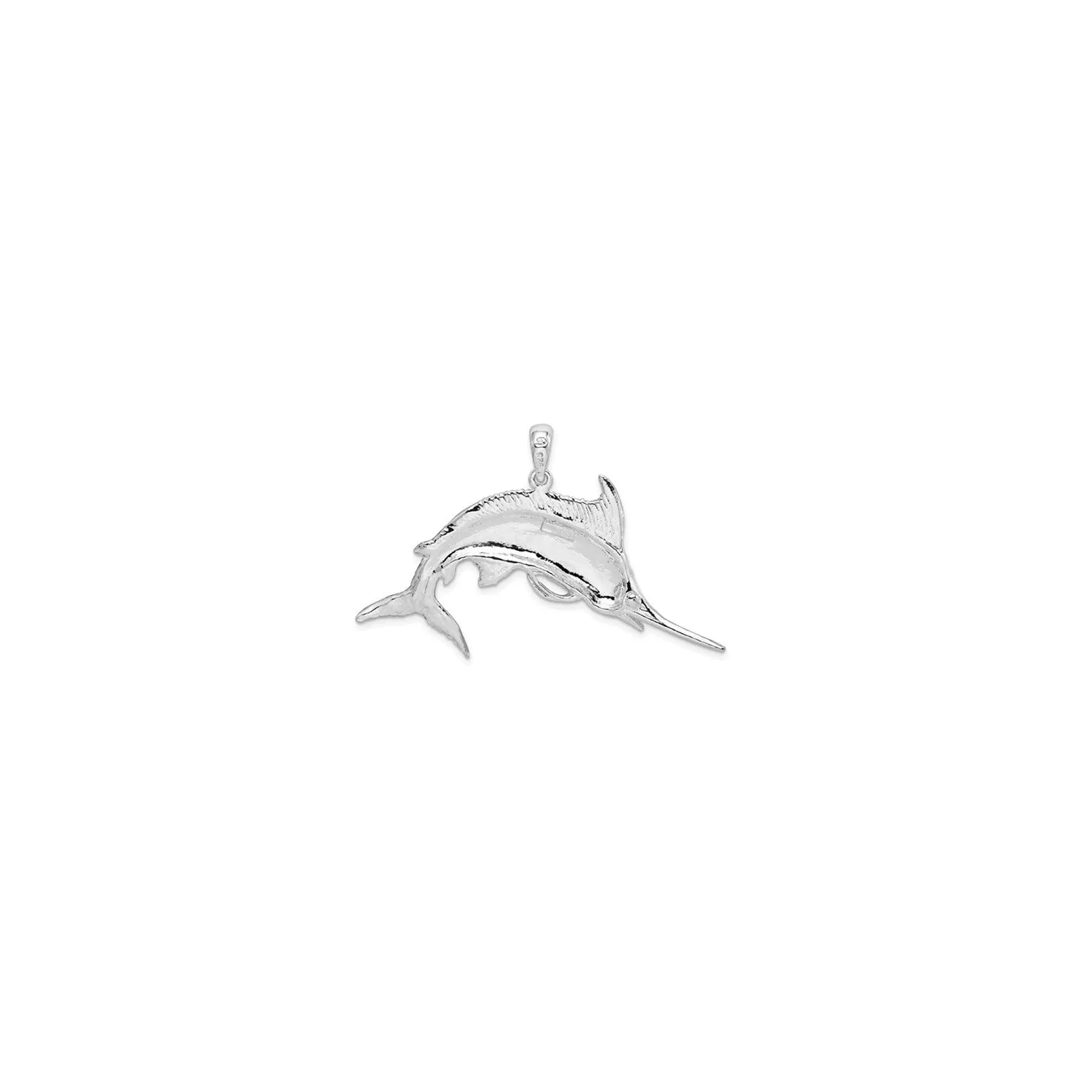 Jumping Marlin Fish Pendant