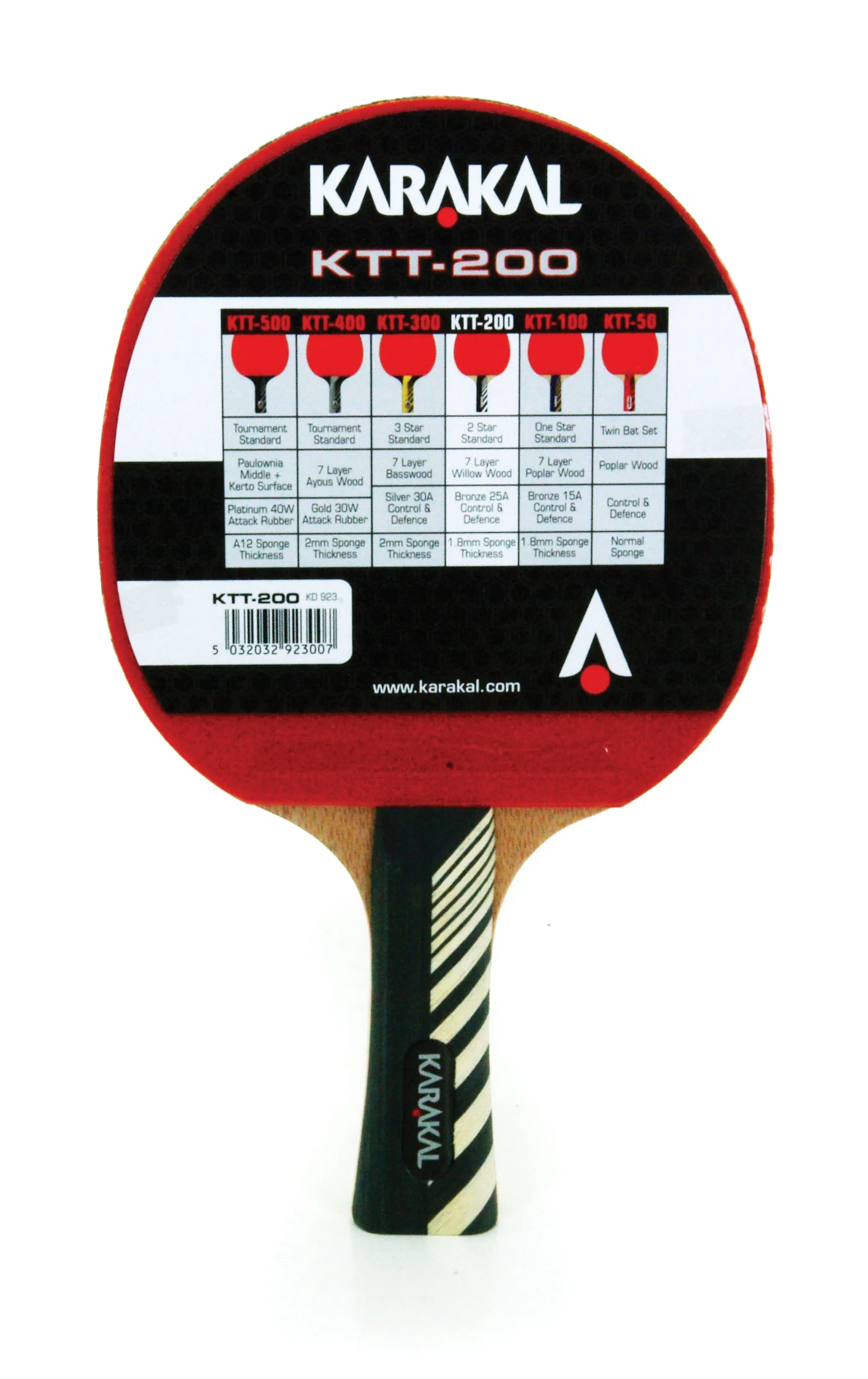 Karakal KTT 200 Table Tennis Bat