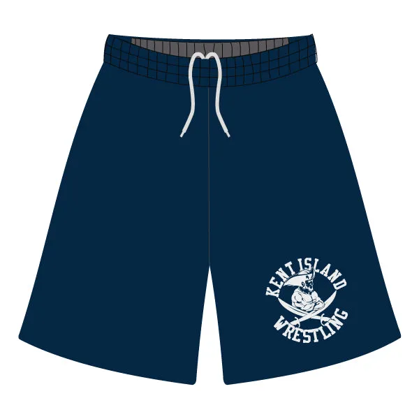 KENT ISLAND WRESTLING Sublimated Shorts