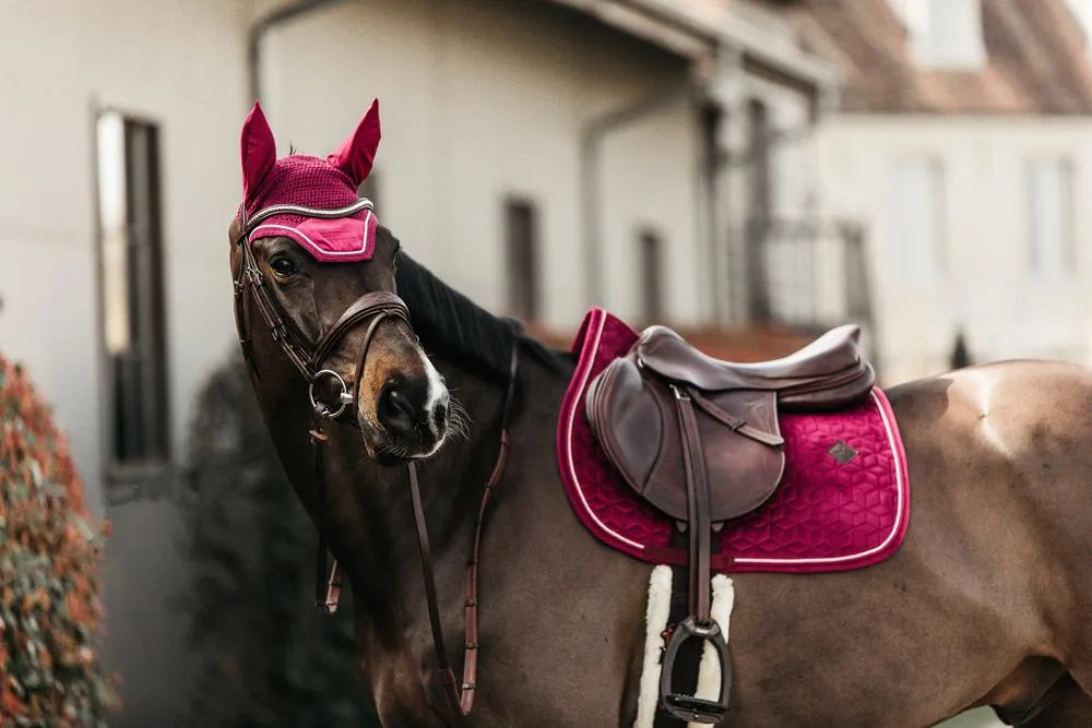 Kentucky velvet Fuchsia saddlepad