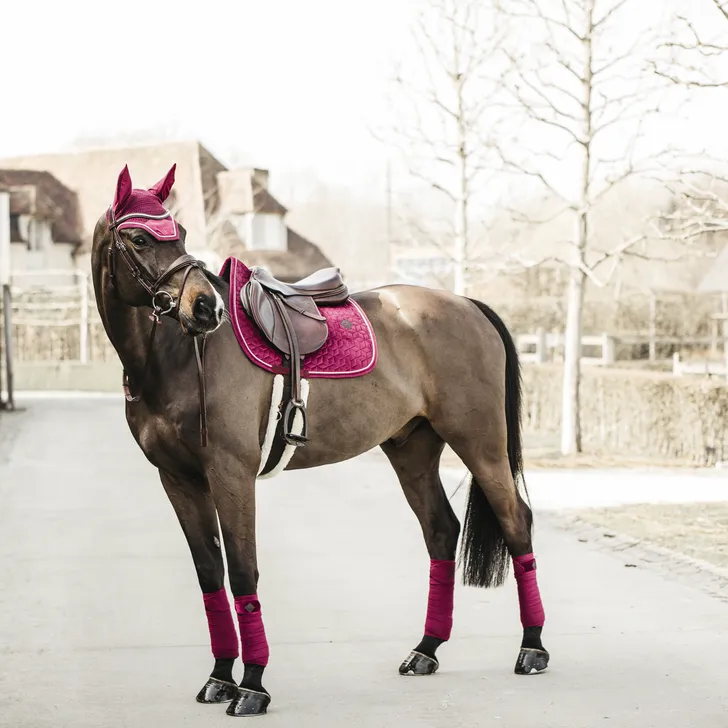 Kentucky velvet Fuchsia saddlepad