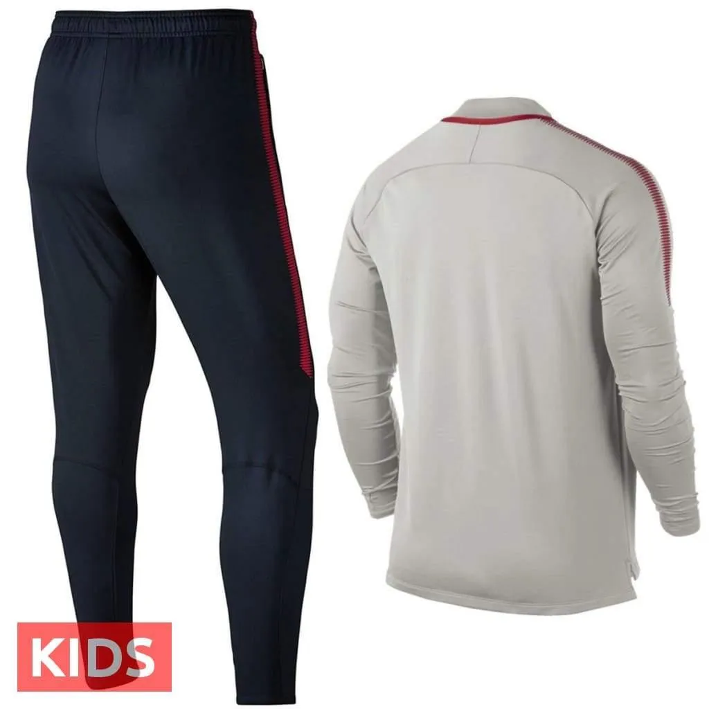 Kids - AS Roma Training Technical Soccer Tracksuit 2018 - Nike