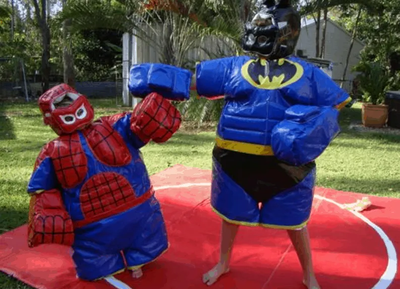 Kids Sumo Suit Wrestlers
