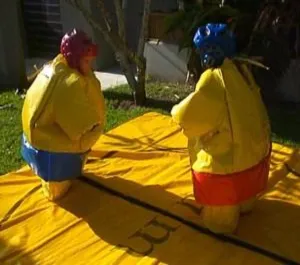 Kids Sumo Suit Wrestlers