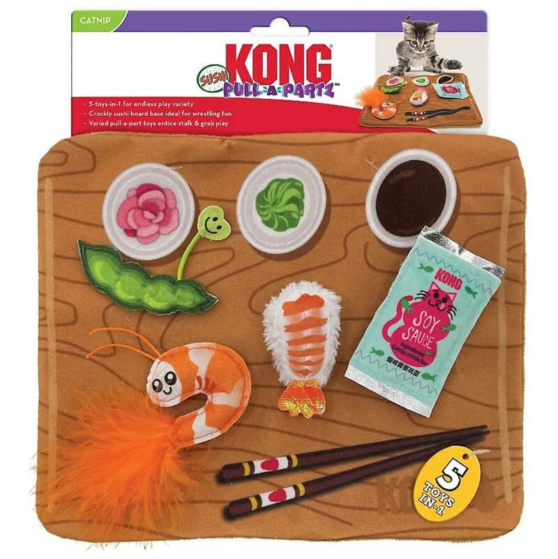 Kong Pull-A-Partz Sushi