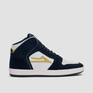 Lakai Telford Shoes - Navy/White Suede