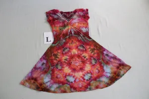 Large Twisted Front Dress