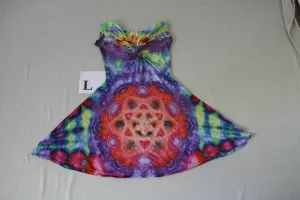 Large Twisted Front Dress