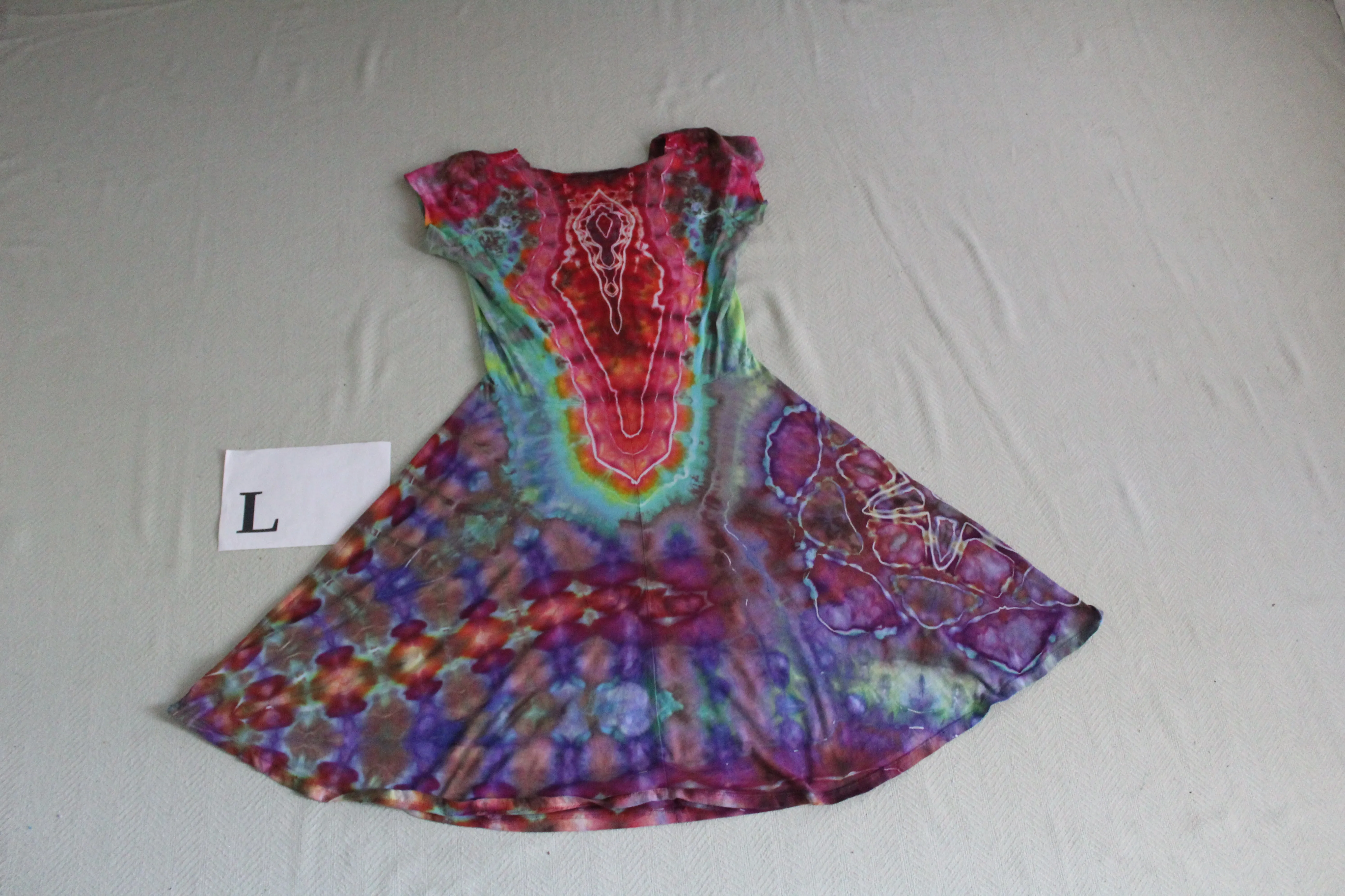 Large Twisted Front Dress