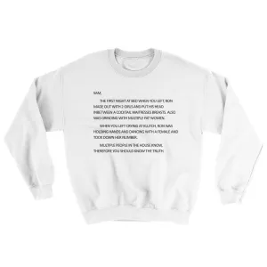 Letter To Sam Ugly Sweater