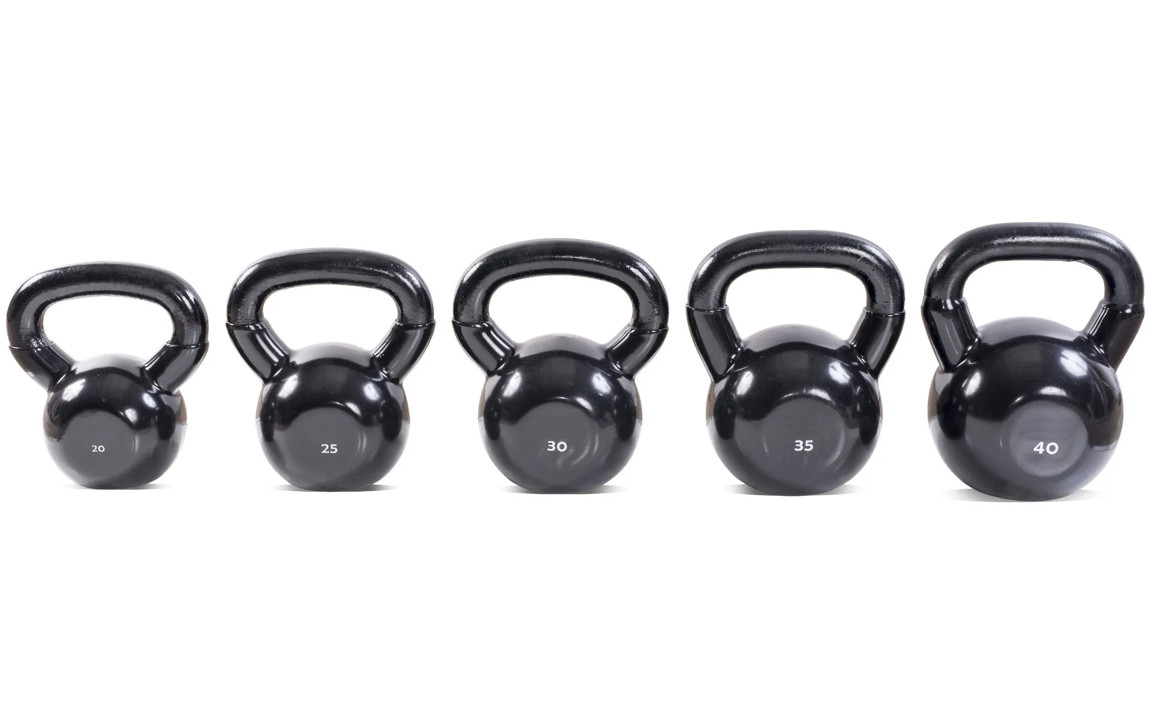 LIFE SPORT VINYL KETTLE BELL 45LB