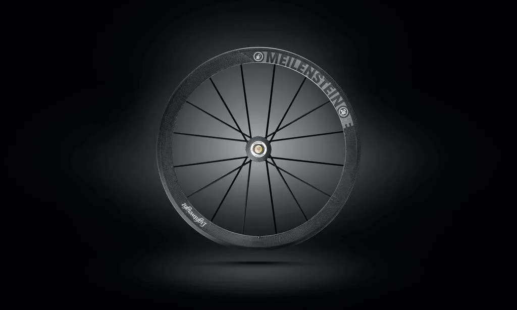 Lightweight MEILENSTEIN T 24E Tubular Rim Brake Wheelset