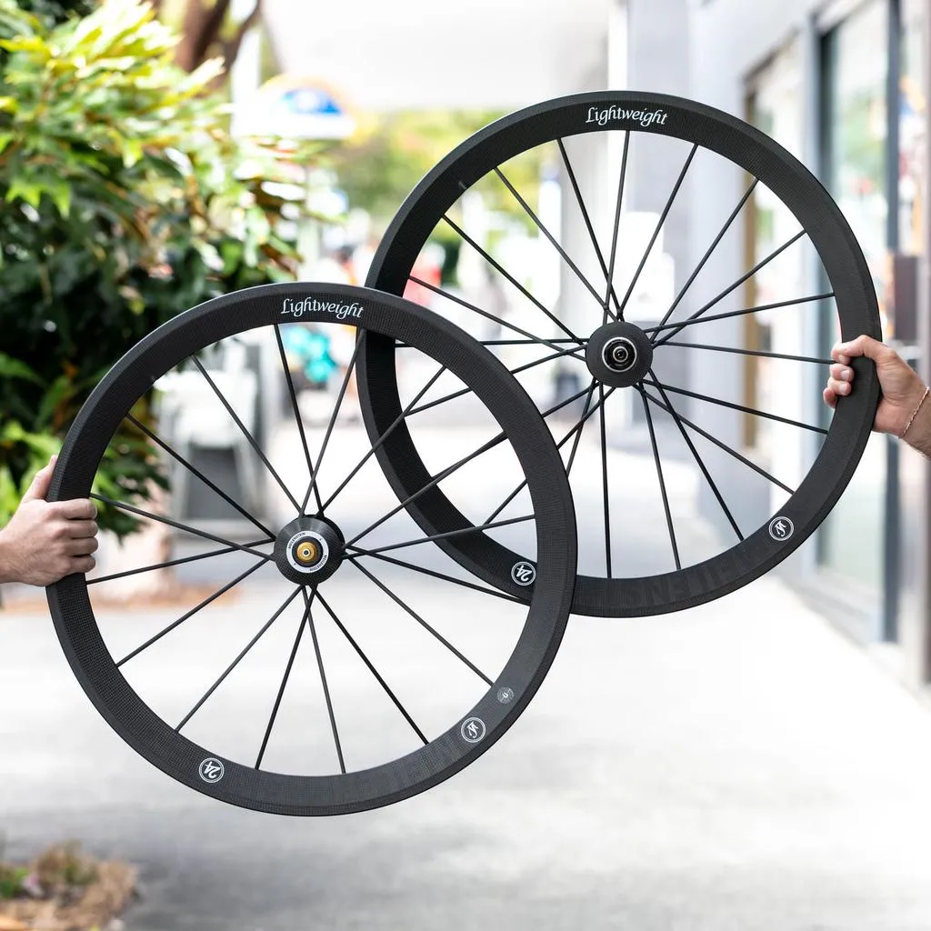 Lightweight MEILENSTEIN T 24E Tubular Rim Brake Wheelset
