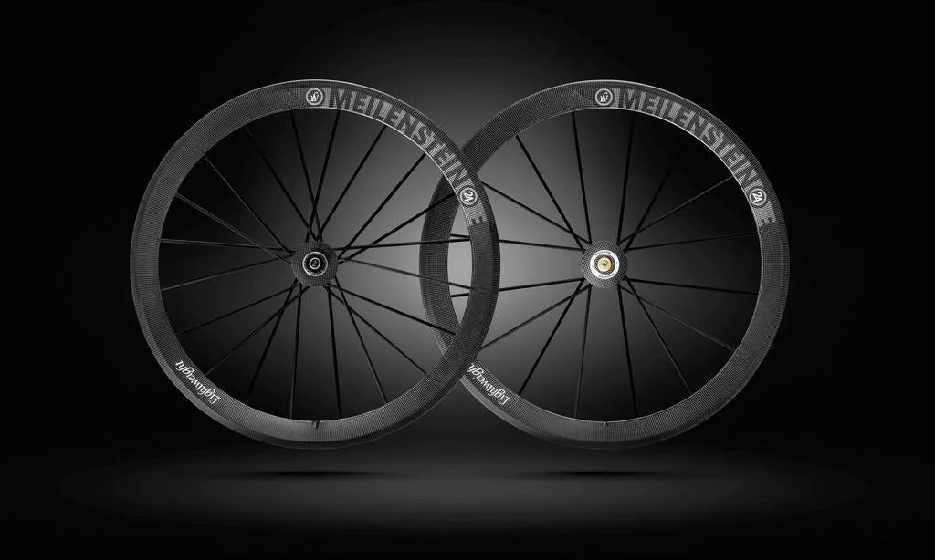 Lightweight MEILENSTEIN T 24E Tubular Rim Brake Wheelset