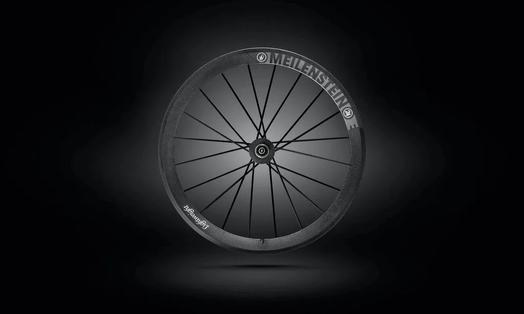 Lightweight MEILENSTEIN T 24E Tubular Rim Brake Wheelset