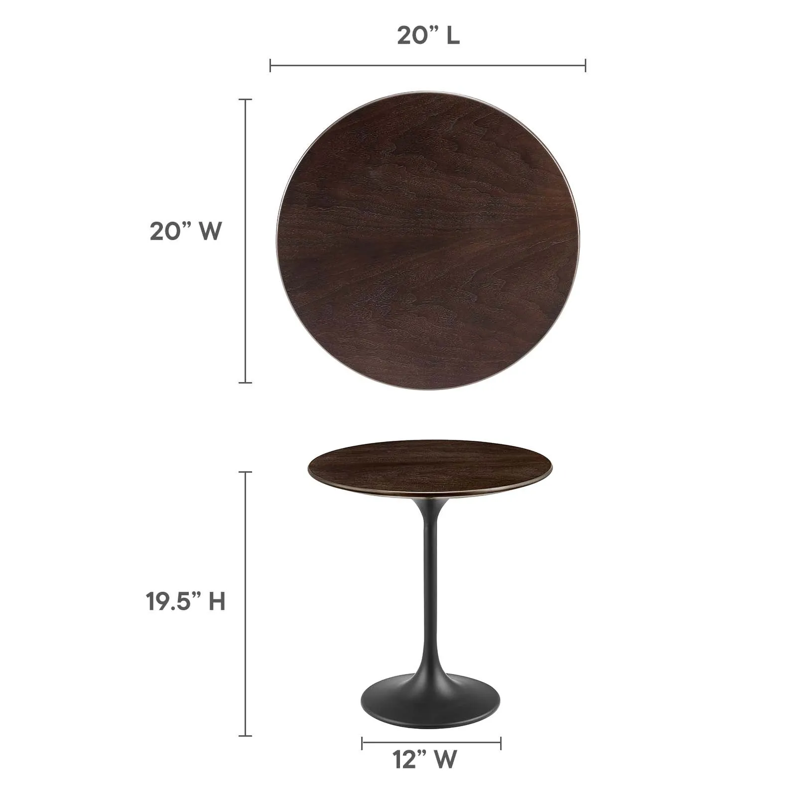 LIPPA ROUND SIDE TABLE