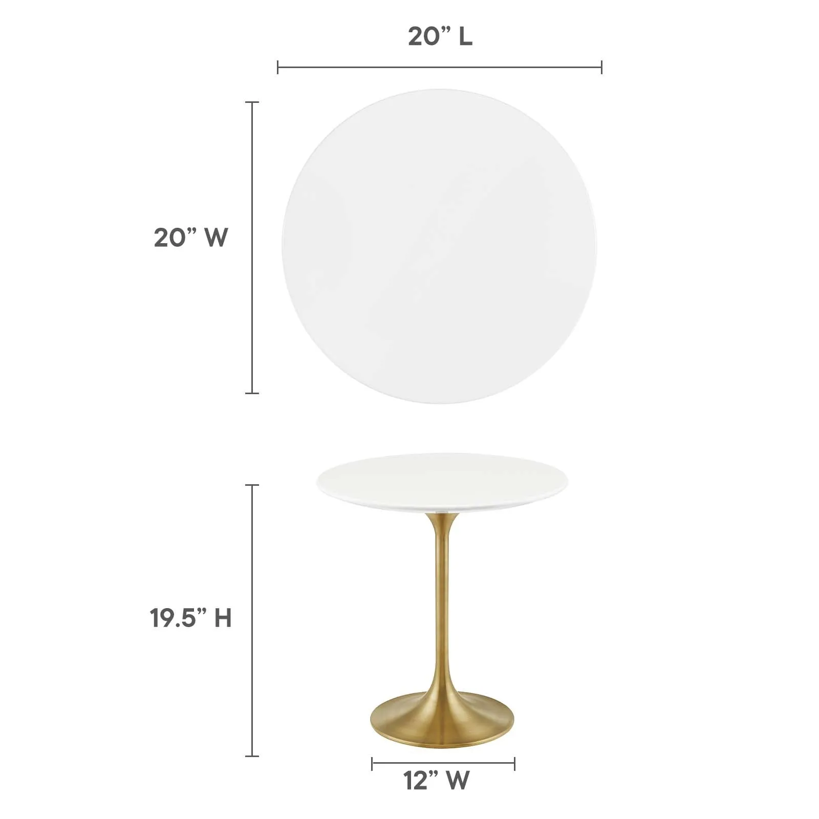 LIPPA ROUND SIDE TABLE