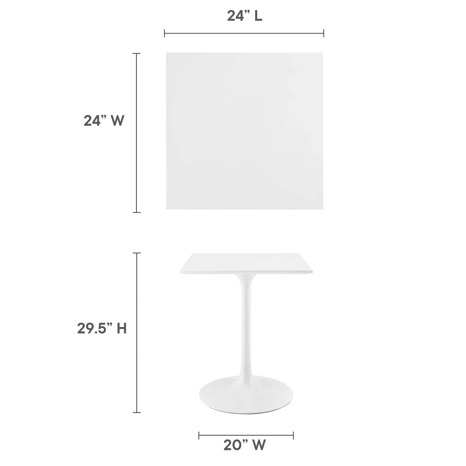 LIPPA SQUARE DINING TABLE