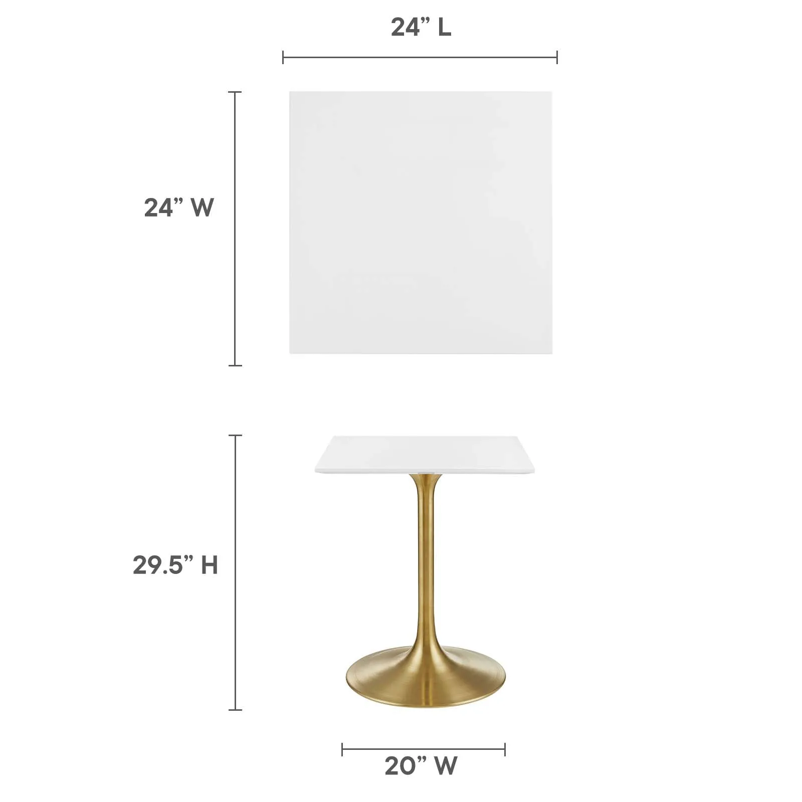 LIPPA SQUARE DINING TABLE