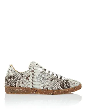 Lo-Top Python Sneakers