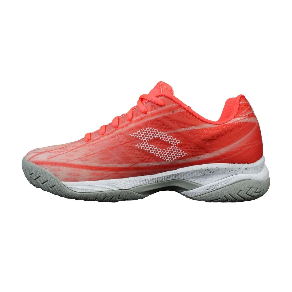 Lotto Mirage 300 Speed Women's Tennis Shoe (Coral/White)