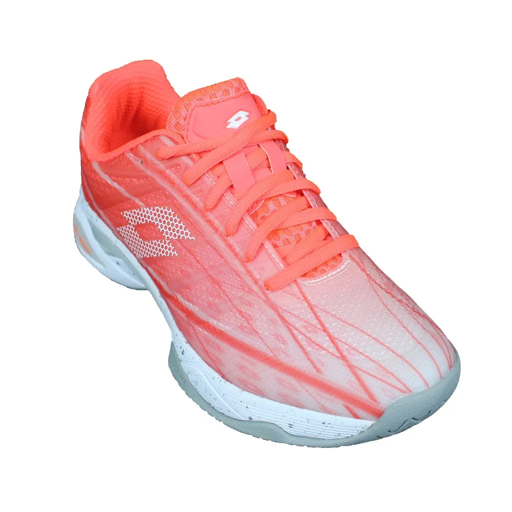 Lotto Mirage 300 Speed Women's Tennis Shoe (Coral/White)