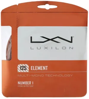Luxilon Element Tennis String  Set of Caramel Gold 1.25 17g