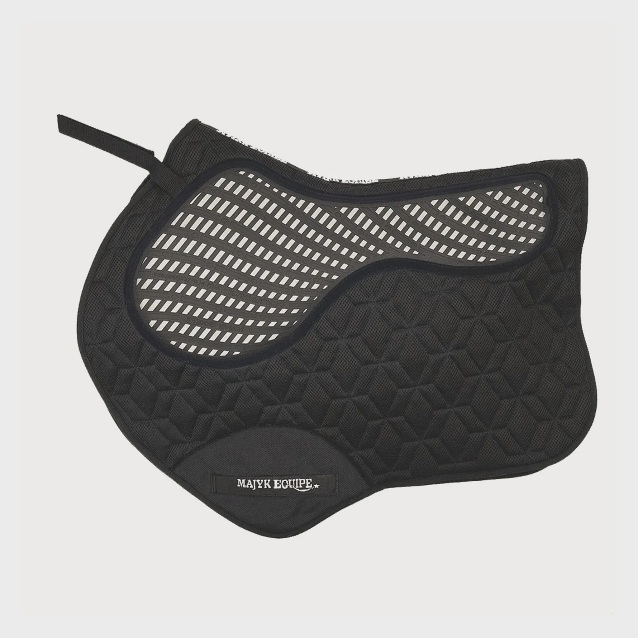 Majyk Equipe Jump Pad Non Slip with Impact Protection Black