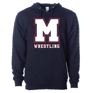 MANALAPAN HS Wrestling Screen Printed Hoodie