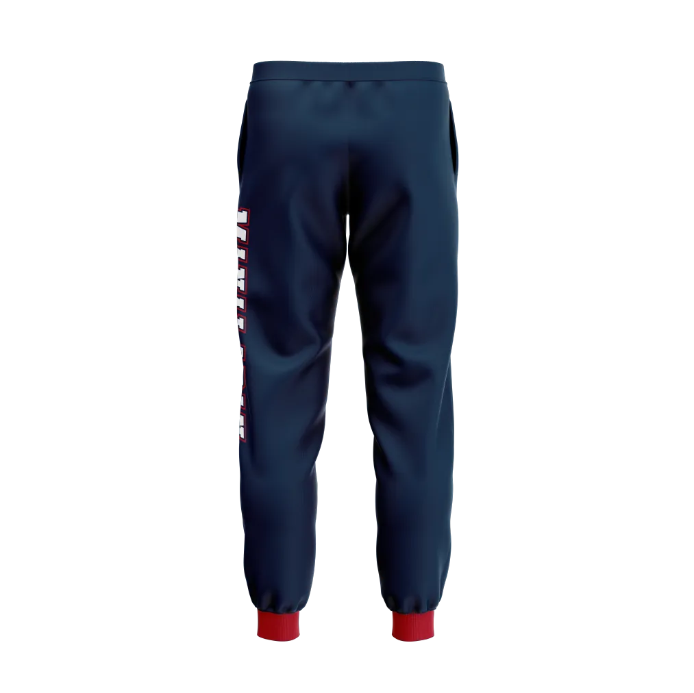 MANALAPAN HS Wrestling Sublimated Navy Joggers with Pockets - Mandatory Item
