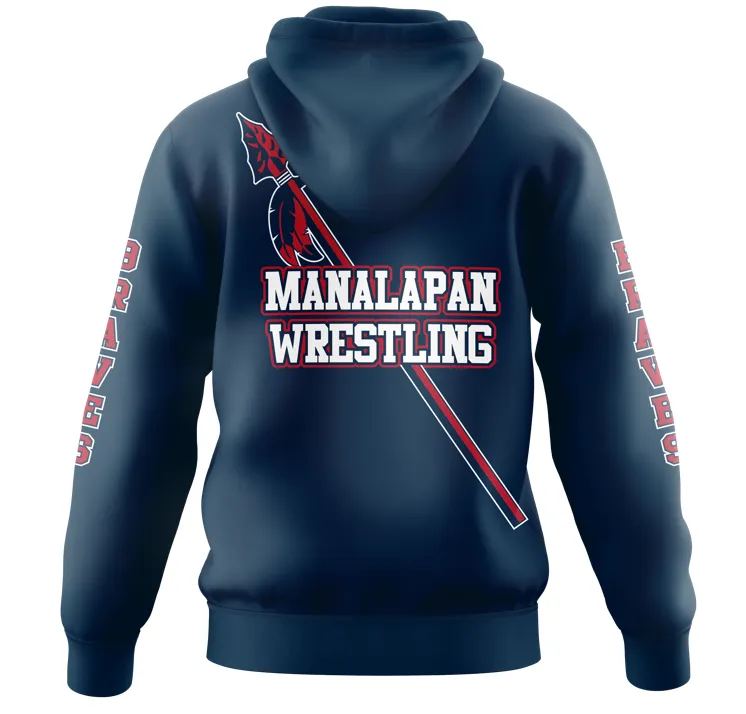 MANALAPAN YOUTH WRESTLING Sublimated Hoodie