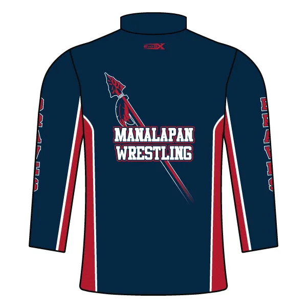 MANALAPAN YOUTH WRESTLING Sublimated Quarter Zip Jacket