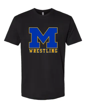 Manville Wrestling Screen Printed Shirt V2