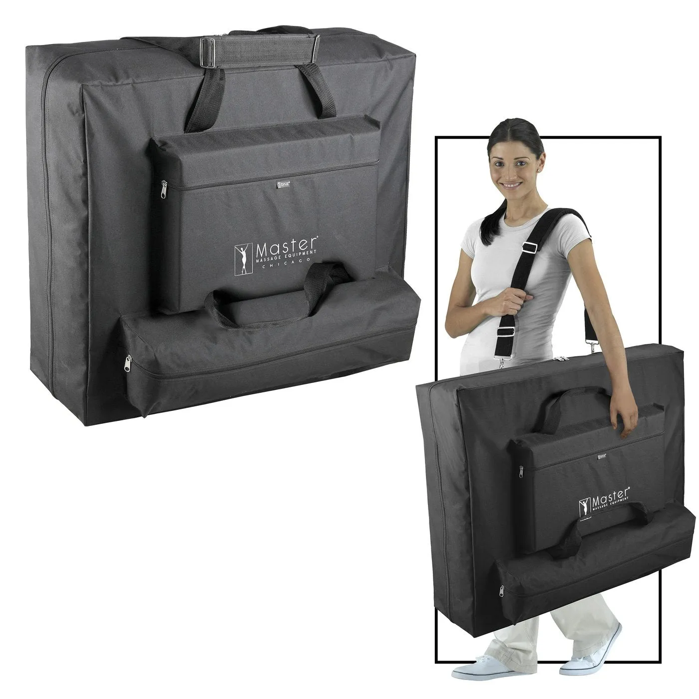 Master Massage 28" Caribbean™ Portable Massage Table Package with THERMA-TOP