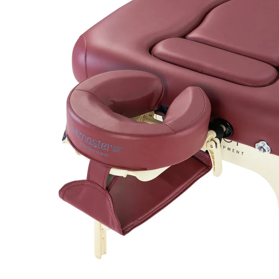 Master Massage 30” Eva Pregnancy Portable Massage & Burgundy Color