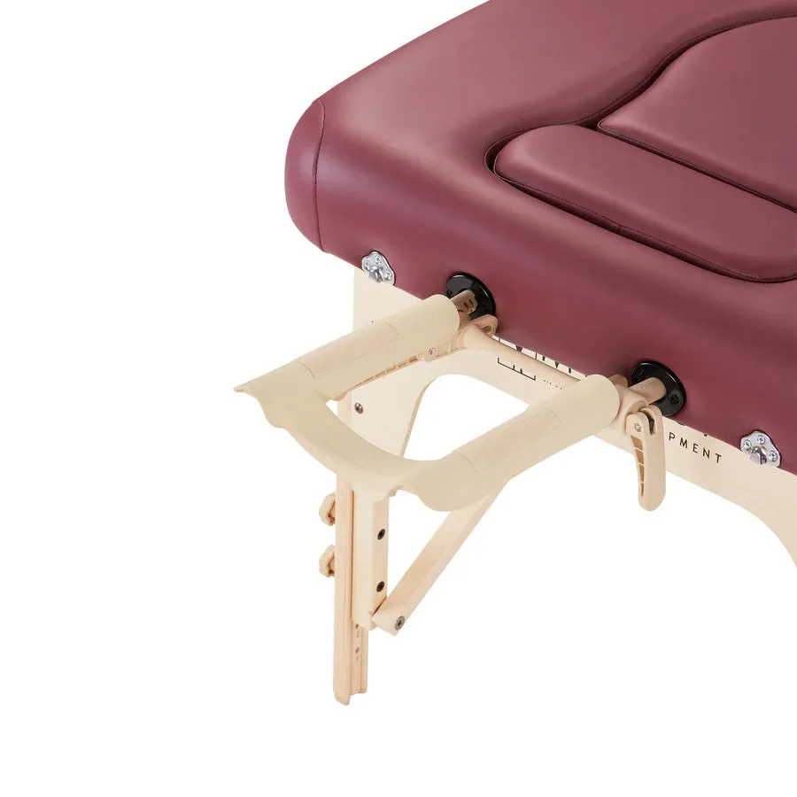 Master Massage 30” Eva Pregnancy Portable Massage & Burgundy Color