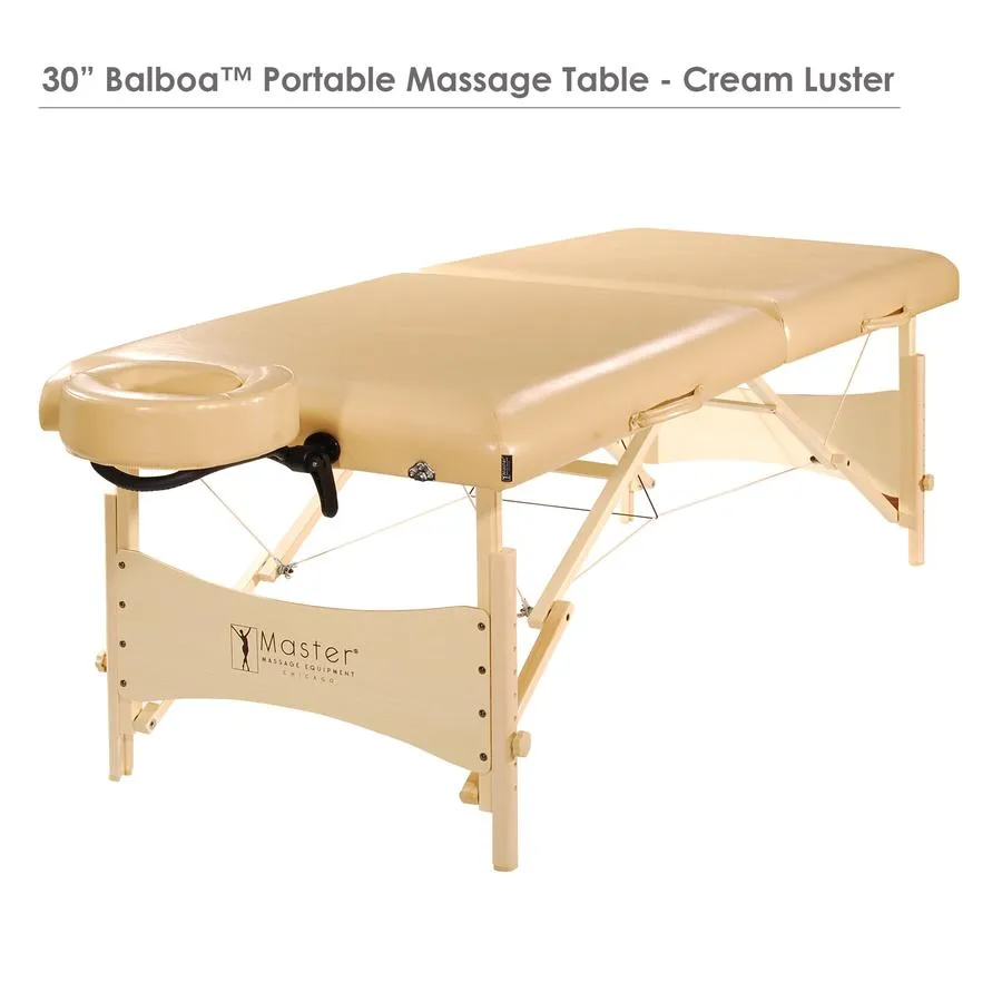 Master Massage 30" Balboa™ Portable Massage & Exercise Table
