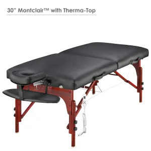 Master Massage 31" Montclair™ Portable Massage Table Package with MEMORY FOAM Layer