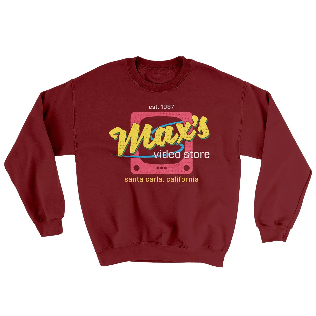 Max's Video Store Ugly Sweater