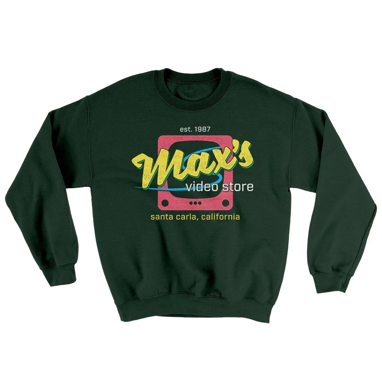 Max's Video Store Ugly Sweater