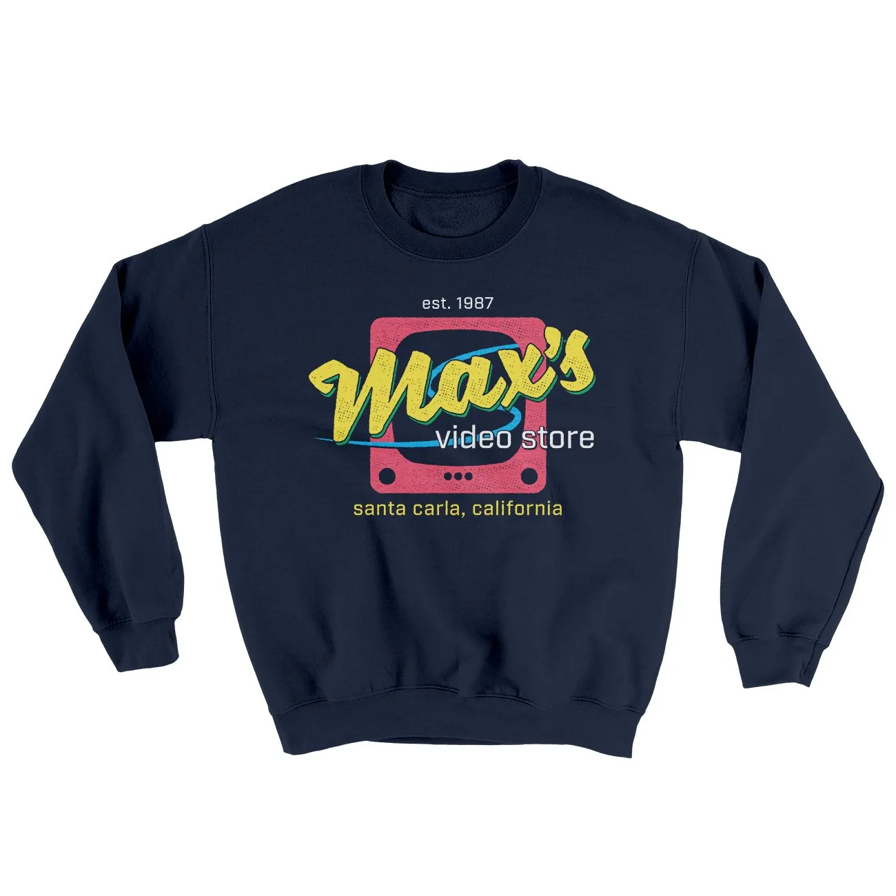 Max's Video Store Ugly Sweater