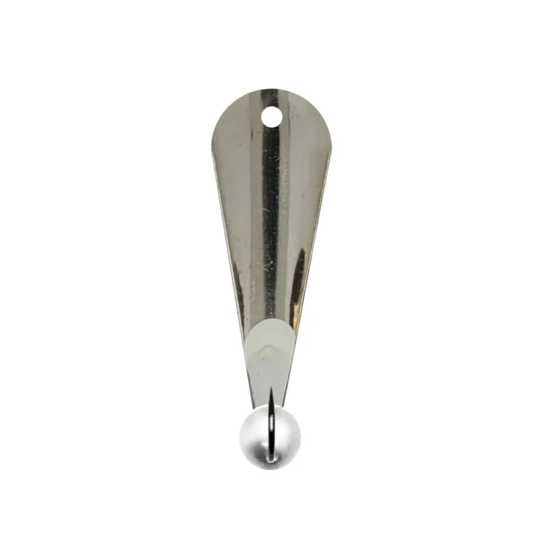 McGathys Hooks 2" Slab Grabbers Silver Spoon 6 mm Bead