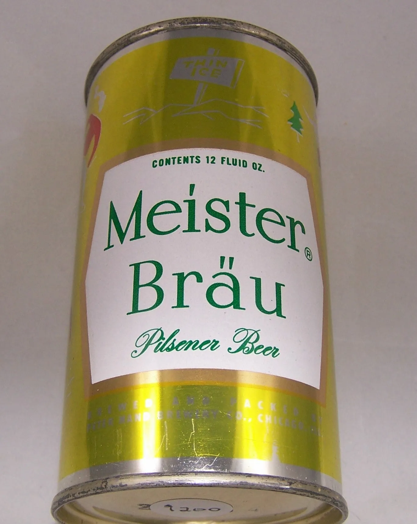 Meister Brau Sno-Pack (Ice Skating) USBC 96-6, Grade A1  Sold on 9/17/15