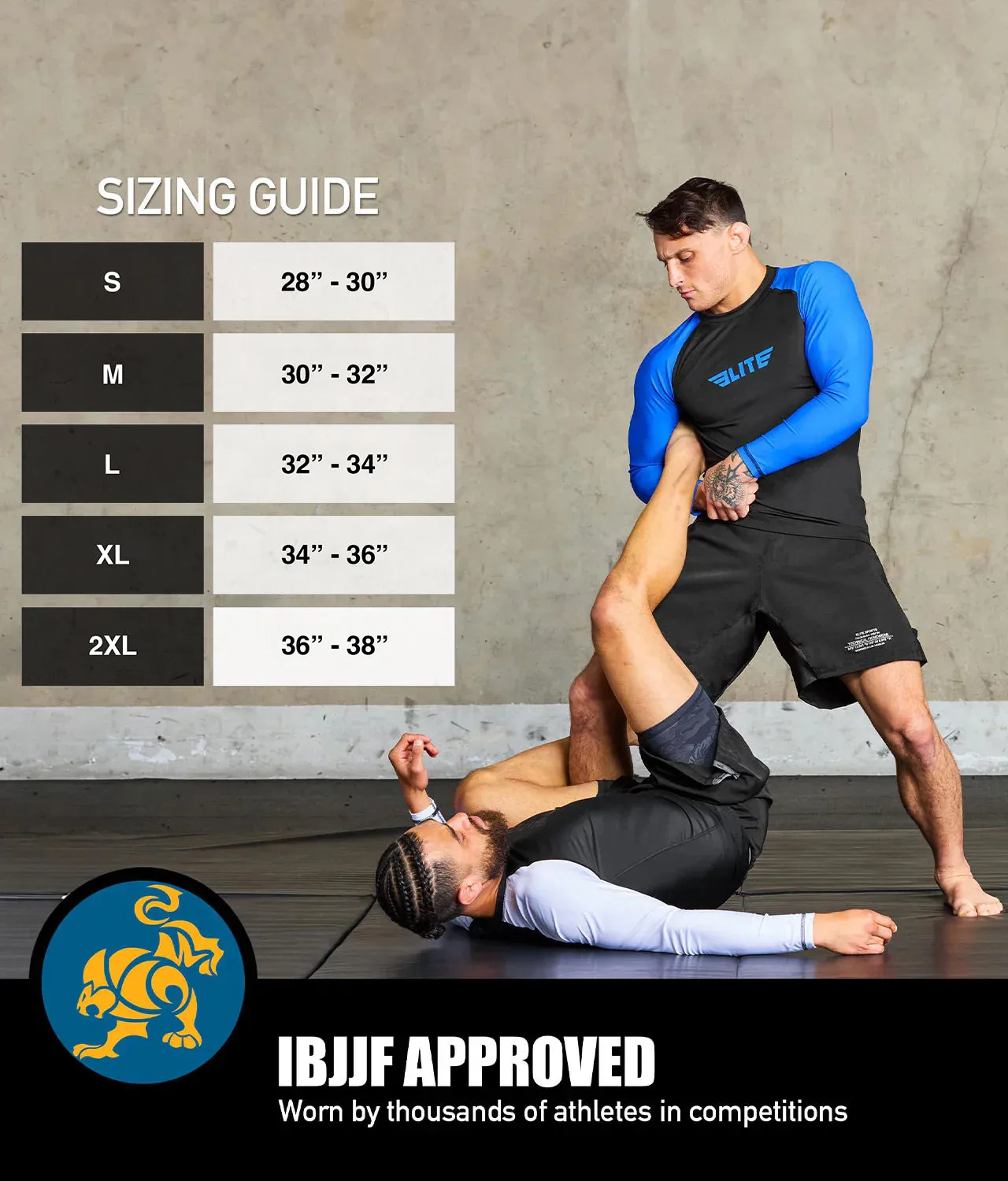 Men's Black Jack Gray No Gi BJJ Shorts