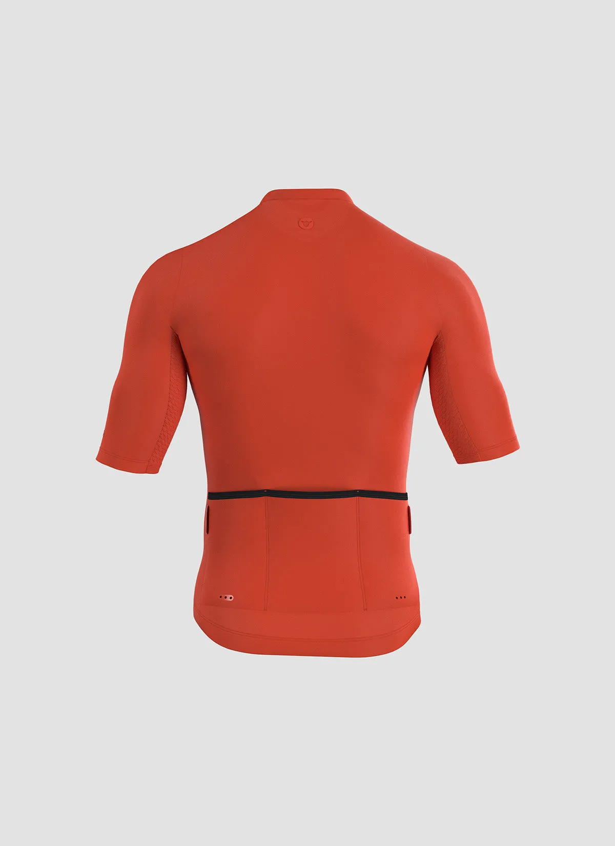 Men's Essentials TEAM Jersey - Mandarin Red