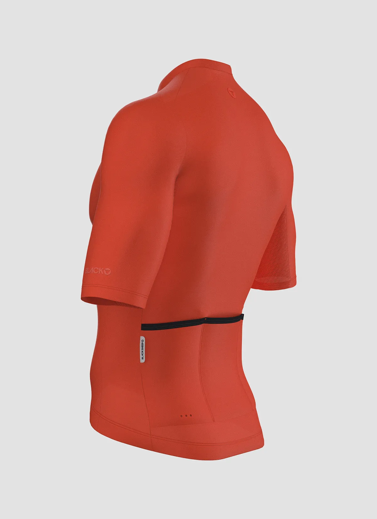 Men's Essentials TEAM Jersey - Mandarin Red