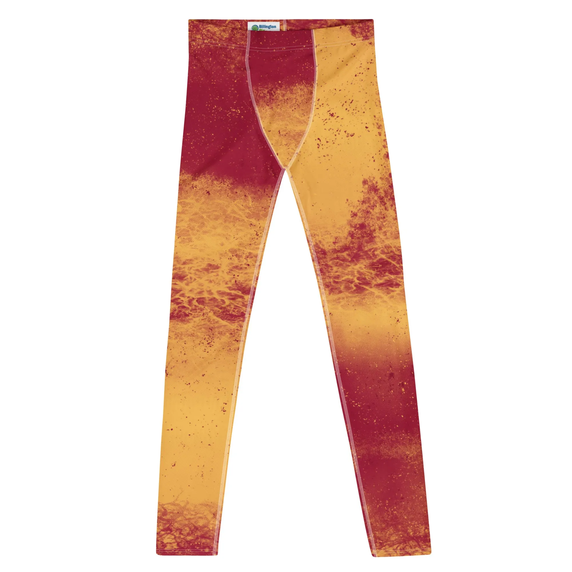 Mens Leggings, Abstract Wrestler